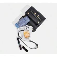 2025 New Vintage Shoulder Bag Crossbody Bag Personality Simple Pop Tote Bag