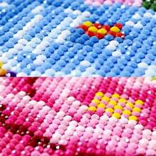 3D Diamant Kunst Blumenkorb Set - atemberaubendes kreisförmiges Acryl Edelstein Kunstwerk, DIY Handwerk und Dekorations Set, ohne Rahmen, geeignet für Zuhause, Schlafzimmer, Wohnzimmer, bietet entspannende Hobby-Erfahrung