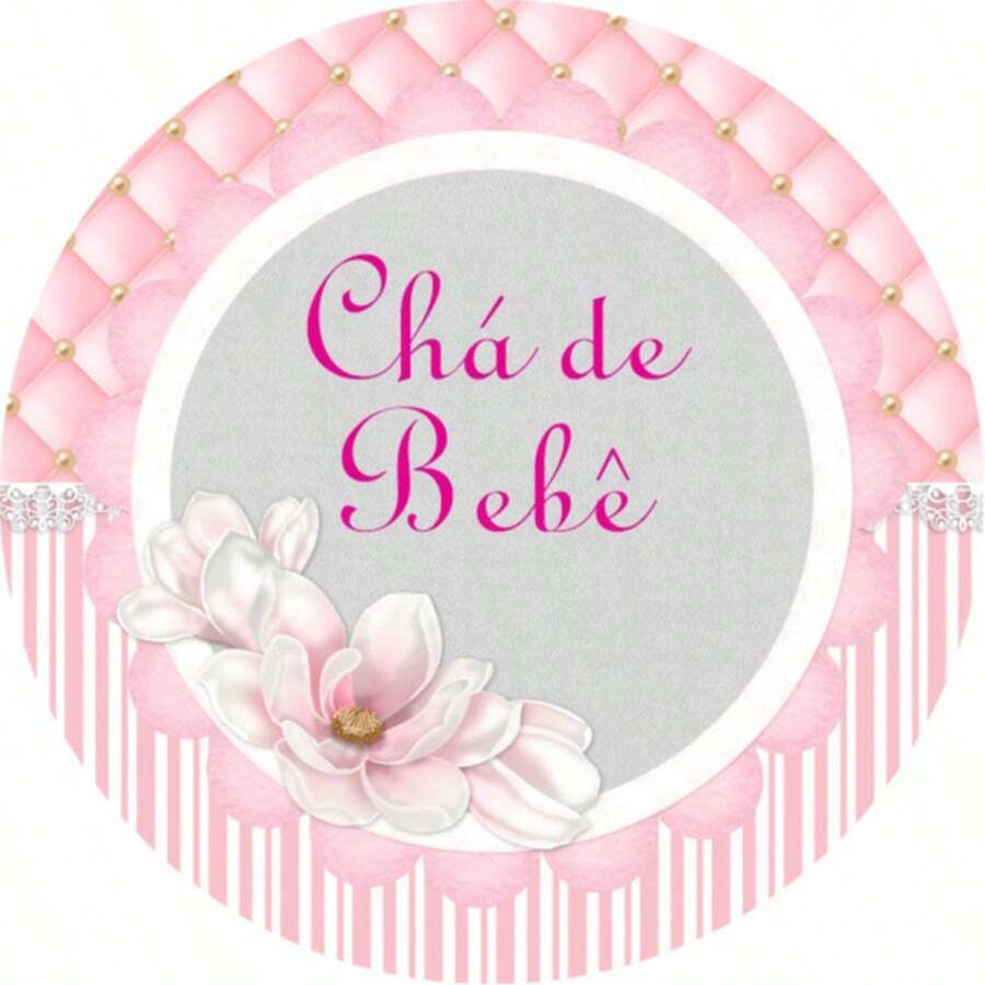 Round Party Panel With Elastic 1.50m Baby Shower - CHB010 - View 1