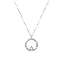 Swarovski Classic Ring Pendant Women's Necklace 5198686 - Silver 5198686 - View 1