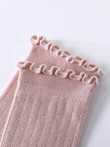 5 Pairs Baby Socks, Knee-High Cotton Blend Thin Socks For Infants, Spring/Summer And Autumn/Winter