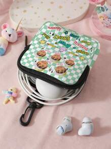 1pc Customizable Name Coin Pouch, Suitable As Girls/Boys Multipurpose Pouch, Compact & Lightweight, Ideal Gift For Friends And Family, Perfect For Birthday, Children's Day - Multicolor - View 5