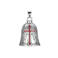 1 Pc Vintage 3D Design Motorcycle Guardian Bell Retro Wing Design Biker Good Luck Charm Alloy Punk Style Evil Spirit Trap Bell Men Mother's Day Flowers, Personalized Gifts For Mom, Last Minute Gifts, Mother's Day Ideas, Mothering Sunday Gifts, Handmade Cards For Mum, Best Mother's Day Gifts Under $50, Christmas Gift Room Decor - Multicolor - View 10