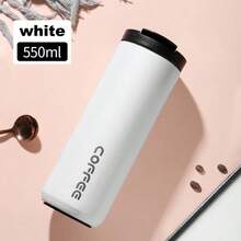 400ml Stainless Steel Thermal Coffee Mug 304 Mug Leak Proof Portable Travel Thermal Cup Water Bottle Christmas Gifts