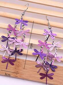 2pcs Creative Fashion Flower Earrings, Daily Decoration Accessories, Girls' Festivals, Birthdays, Parties, Anniversary Commemorative Gifts