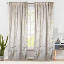 Elegant Dutch Velvet Light Filtering Curtains, 1 Piece, 140x250cm, 8cm Tieback Design, UV Blocking, Light Control, Soundproof And Insulating, Modern Luxury Style