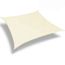 Vela parasole impermeabile triangolare, rettangolare o quadrata, blocca il 98% dei raggi UV, telo ombreggiante, copertura parasole, tende per campeggio, patio, giardino, piscina all'aperto