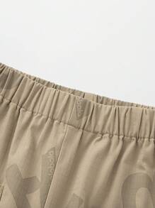 Balabala Boys' Cooling Antibacterial Mosquito-Proof Pants - Brown Tone - View 3