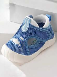 1 par de zapatos cómodos y antideslizantes para bebés de 1 a 4 años, diseño con fácil de poner, livianos y cómodos para uso en interiores/exteriores, aptos para primavera/verano