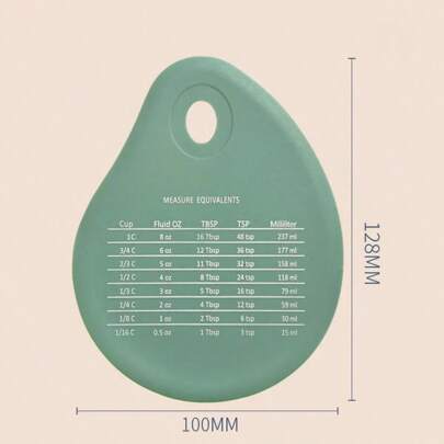 Juego de almohadillas de silicona para medir y amasar, rodillo de masa, almohadilla y gruesa, antideslizante y antiadherente, herramienta de repostería