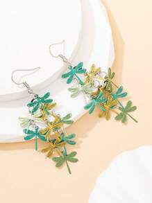 2pcs Creative Fashion Flower Earrings, Daily Decoration Accessories, Girls' Festivals, Birthdays, Parties, Anniversary Commemorative Gifts