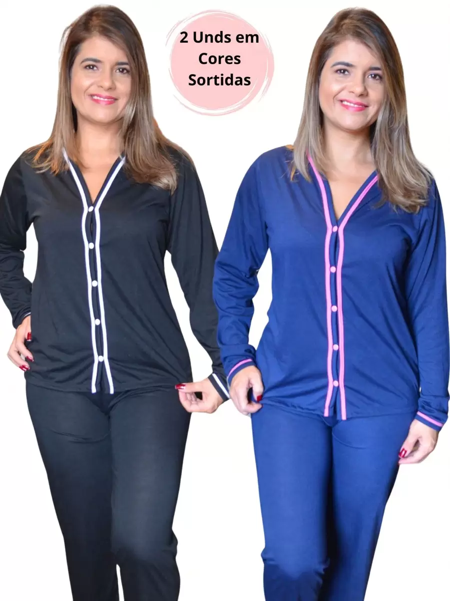 Women Pajama Sets - Multicolor - View 1