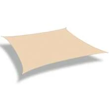Vela parasole impermeabile triangolare, rettangolare o quadrata, blocca il 98% dei raggi UV, telo ombreggiante, copertura parasole, tende per campeggio, patio, giardino, piscina all'aperto