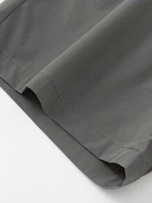 Balabala Tween Boys' Quick-Dry Two Pieces Sport Set, Breathable & Lightweight - Ice Blue - View 7