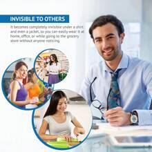Correttore posturale ComfortFit per uomo e donna - Regolabile, ortopedico traspirante - Supporto senza cuciture per schiena superiore, colonna vertebrale, collo e spalle - Ideale per uso quotidiano, stabilizzazione clavicolare - Promuove una postura sana, previene l'incurvamento degli accessori per palestra Fajas lumbari