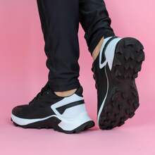 RBMOVE Women's Black Textile Outdoor Training Tennis Shoes - 黑色 - 查看 1