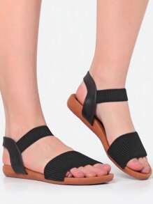 Women's Casual Elastic Sandals Comfortable, Does Not Hurt, Everyday Use, Anti-Stress