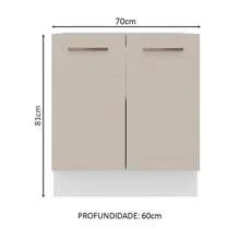 MADESA Baker's Racks - White and Cream - View 2