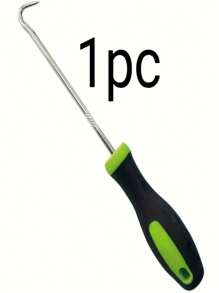 花园桩套件 - 带塑料固定垫圈和安装钩工具的 U 型桩，适用于隔离织物、草皮钉、地面覆盖物、围栏锚固、人造草坪 - 户外园艺用品 - 彩色 - 查看 9