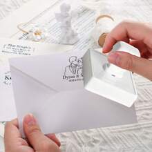 Timbro personalizzato di grandi dimensioni con logo, grafica, nome, data di anniversario, indirizzo, ritratto, animale domestico, multifunzionale, compatto, riutilizzabile, senza ferro, colorato, carino, divertente, kawaii, moderno, cartone animato, unico, personalizzato, timbri autoinchiostranti personalizzati, regali personalizzati per donne/uomini, regali ideali per lui, lei, amici, famiglia, lavoratori, per la scuola, per l'attività/lavoro/ufficio, stampa grafica