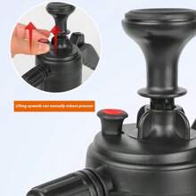 1 pieza 2L Espumadora manual, Espumador para lavado de autos con espuma, Limpieza del hogar, Botella espumante para lavadora a presión