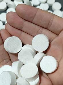 50 片压缩面巾，适用于旅行、酒店、卸妆、洁面、一次性洗面奶、徒步旅行、露营等户外活动以及在家用作湿巾 - 彩色 - 查看 7