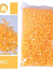 Flat Back Resin Rhinestones 2mm 3mm 4mm 5mm 6mm Non-Hotfix Jelly Rhinestones For DIY Handcraft, Glass, Shoes Decoration - Multicolor - View 33