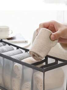 1 pieza/3 piezas Caja de almacenamiento plegable para sostenes y ropa interior, organizador de cajones, contenedores de almacenamiento para calcetines, lencería, ropa, pantalones, vaqueros, faldas, almacenamiento doméstico, camisetas blancas, pantalones negros, ropa de invierno para mujer, vestidos, vestidos elegantes para mujer, blusas blancas para mujer, mangas largas, mono blanco para mujer, ropa de primavera para mujer, ropa de primavera, minimalista, blusas de verano