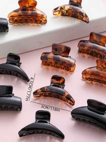 12/20/30pcs Small Cute And Fashionable Hair Clip, Suitable For Daily Use Hair Claws Claw Clips Hair Clips Hair Jaw Clip Hair Clamps Hair Clutch Hair Catcher Clip, School Stuff, College Fall Winter Hair Accessories For Women For Vacation Outfits Woman