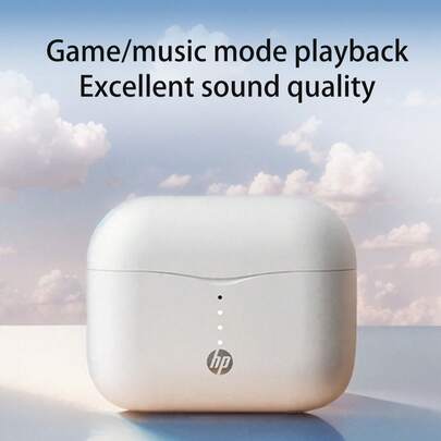  Wireless Earbuds Fast Shipping,HP Wireless Bluetooth Earbuds, 5.3 Auto Pairing Earbuds, Up To 30 Hours Playtime, Wireless Headphones With Mic, Compatible With IPhone Android, Gaming, Music Headphones And Speakers, Holiday Gift Christmas Gift, Must-Have For Autumn And Winter, USB To Type C, On Wireless Earbuds - Fast Shipping For Gym