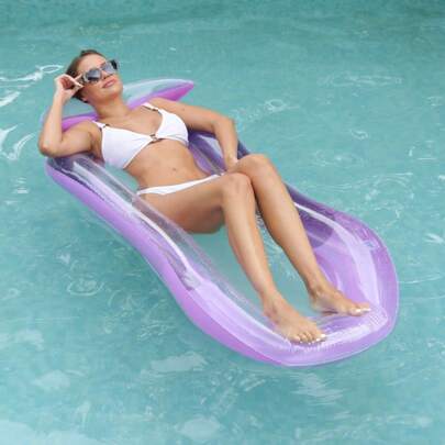 1 pièce Planche de flottaison gonflable pour la piscine, lit de flottaison de piscine avec , accessoires de fête de piscine, essentiels de plage, accessoires de plage