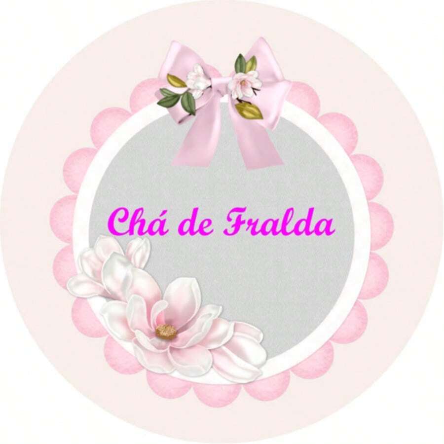 Round Party Panel With Elastic 1.50m Baby Shower - CHB015 - View 1
