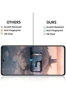 4pcs HD Clear Tempered Glass Phone Screen Protector For Infinix Full Coverage Easy To Install HD Clear, Bubble Free, Anti-Scratch And Shatterproof Tempered Glass Screen Protector Ultra HD Gift For Birthday/Easter/President's Day/Christmas/Family/Friends/Boys/Girlfriend