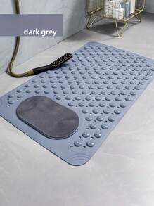 1pc Non-Slip PVC Bath Mat With Massage Nubs - Rectangular, Dot Pattern, Shower And Bathroom Rug, Bath Mats For Bathroom Home Bathroom Decor Fall Decor Back To School - Multicolor - View 14