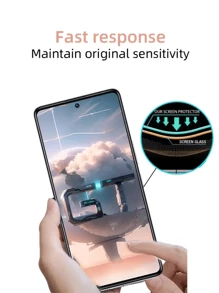 4pcs HD Clear Tempered Glass Phone Screen Protector For Infinix Full Coverage Easy To Install HD Clear, Bubble Free, Anti-Scratch And Shatterproof Tempered Glass Screen Protector Ultra HD Gift For Birthday/Easter/President's Day/Christmas/Family/Friends/Boys/Girlfriend