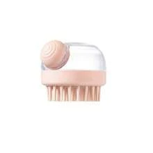 Multi-Functional Shower Brush - Press-To-Dispense Body & Pet Massager With Japanese Foam Tech, Ergonomic Bathing Tool For Hair & Skin Care