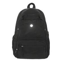 2025 New Lightweight Waterproof Nylon Large Capacity Simple Commuting Cross-Border Ladies Backpack