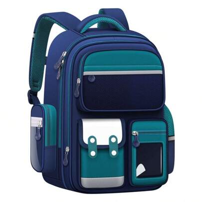 Mochilas escolares para alunos do ensino fundamental, para meninas e meninos do primeiro ao sexto ano, mochilas de grande capacidade que protegem as costas e reduzem a carga