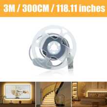 1pc, 1m/2m/3 Meters/5m/10m Portable Touch Control, Button Control, Cool White/Warm White LED Strip Light, USB Powered, LED Light Bar For TV Backlight, Home Room, Living Room Decoration - White - View 16