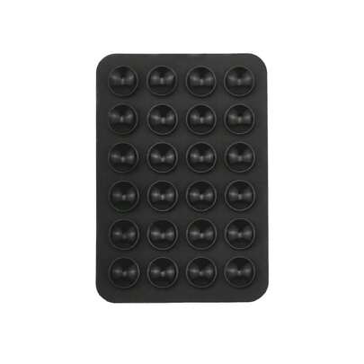 24 st enkelsidiga silikonsugkoppar, enkelt sugkoppsklistermärke halkfritt telefonfodral (lämplig för släta ytor som glas och kakel, rengör produktytan före användning för längre hållbarhet)