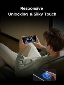 UGREEN قطعتان من أغشية الحماية الناعمة لهواتف S22 و S23 Ultra، هدية لعيد الميلاد، العائلة والأصدقاء، واقي شاشة الهاتف، اكسسوارات الهاتف مقاومة للماء والصدمات ومضادة للخدش ومقاومة للبصمات بتغطية كاملة - شفاف - مشاهدة 4