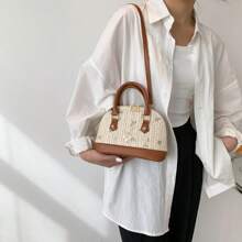 2025 新款贝壳手提包，休闲通勤斜挎单肩包