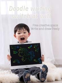 Tablet de desenho LCD de tamanho grande de 16 polegadas, Lousa de escrita a grafite para os alunos usarem na escola, De volta às aulas