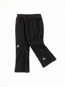 Balabala Girls' Snug Fit Flared Pants, Chic & Summer Style