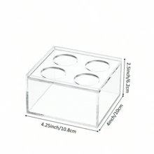 1 个透明玻璃花瓶，适合家庭和婚礼活动、现代桌面装饰，可用于插花、工艺品和家居装饰 - 無色 - 查看 3