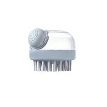 Multi-Functional Shower Brush - Press-To-Dispense Body & Pet Massager With Japanese Foam Tech, Ergonomic Bathing Tool For Hair & Skin Care