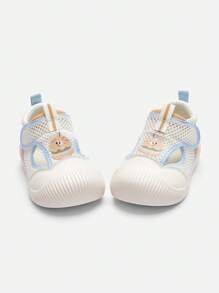 Balabala Infant Mesh Breathable Sandals, Lightweight And Non-Slip - Light Khaki - View 4