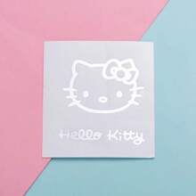 Sanrio Sanrio Silver Foil Stickers Kuromi, Puffy Dog, KT Water Bottle, Phone Case Sticker Set, Waterproof, Creative, Cartoon Decoration