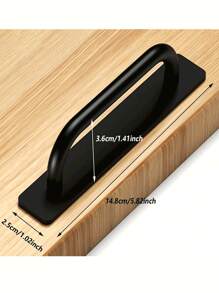 Self-Adhesive Door/Cabinet/Window Pull Handle, Easy Installation Aluminum Alloy Door Knob - Self-Adhesive, Modern Design For Glass And Sliding Doors - Available In Black, Silver, Gold, Fashionable Minimalist Style Self-Adhesive Furniture Cabinet Door Pull Handle, Furniture Hardware, Cabinet/Closet/Drawer Pull Handle, Cabinet Pull Handle, Christmas Holiday Gift, Suitable For Kitchen Cabinet/Vanity/Drawers/Closet/Sliding Doors
