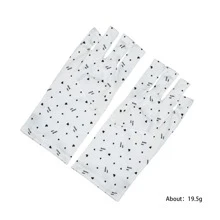 QPRETTY DU 2 A Set Of Nail Gloves UV, Black, Sun And Radiation Protection, Black Hand Cover To Protect Dew Finger Light To Do Nails